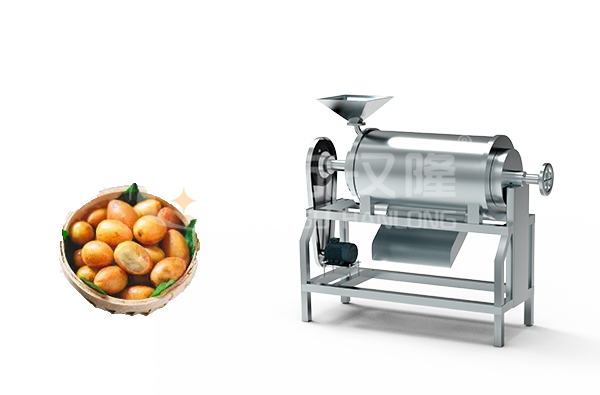 黄皮果去皮打浆机
